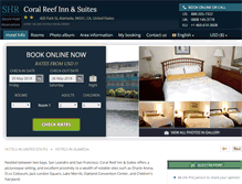 Tablet Screenshot of coral-reef-inn-alameda.h-rez.com