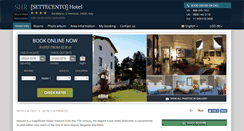 Desktop Screenshot of hotel-settecento-presezzo.h-rez.com