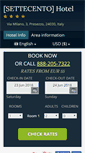 Mobile Screenshot of hotel-settecento-presezzo.h-rez.com