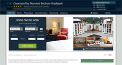 Desktop Screenshot of courtyard-bochumstadtpark.h-rez.com