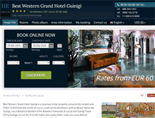 Tablet Screenshot of bestwestern-grand-guinigi.h-rez.com
