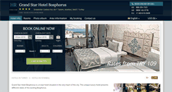 Desktop Screenshot of hotel-grand-star-taksim.h-rez.com