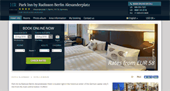 Desktop Screenshot of park-inn-alexanderplatz.h-rez.com