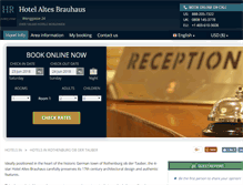 Tablet Screenshot of hotel-altes-brauhaus.h-rez.com