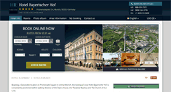 Desktop Screenshot of bayerischer-hof-munchen.h-rez.com