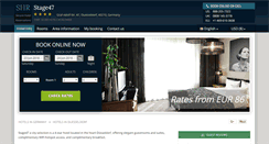 Desktop Screenshot of hotel-stage-47-dusseldorf.h-rez.com
