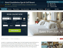 Tablet Screenshot of guadalmina-golf-resort.h-rez.com