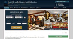 Desktop Screenshot of hotel-elysee-new-york.h-rez.com