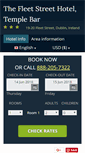Mobile Screenshot of fleet-street-hotel-dublin.h-rez.com