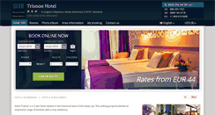 Desktop Screenshot of hotel-trianon-bucharest.h-rez.com