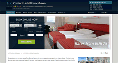 Desktop Screenshot of comfort-hotel-bremerhaven.h-rez.com