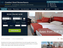 Tablet Screenshot of comfort-hotel-bremerhaven.h-rez.com