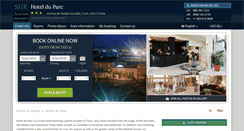 Desktop Screenshot of hotel-du-parc-tunis.h-rez.com