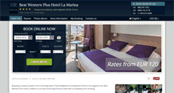 Desktop Screenshot of best-western-la-marina.h-rez.com