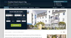 Desktop Screenshot of comfort-hotel-cdg.h-rez.com