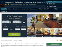 Tablet Screenshot of cibola-vista-hotel-peoria.h-rez.com