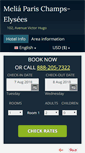 Mobile Screenshot of melia-alexander-paris.h-rez.com