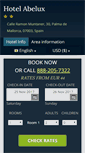 Mobile Screenshot of abelux-palma-de-mallorca.h-rez.com