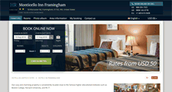 Desktop Screenshot of monticello-inn-framingham.h-rez.com