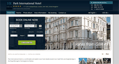 Desktop Screenshot of park-international-london.h-rez.com