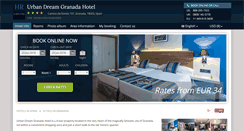 Desktop Screenshot of hotel-rallye-granada.h-rez.com