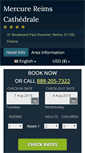 Mobile Screenshot of mercure-reims-cathedrale.h-rez.com