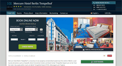 Desktop Screenshot of mercure-tempelhof-airport.h-rez.com