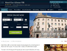 Tablet Screenshot of alfonso-viii-plasencia.h-rez.com