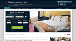 Desktop Screenshot of holiday-inn-express-bath.h-rez.com