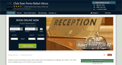 Desktop Screenshot of hotel-altura-palau.h-rez.com