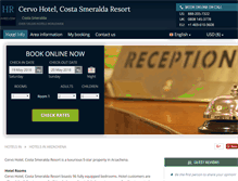 Tablet Screenshot of cervo-hotel-costasmeralda.h-rez.com