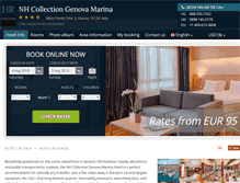 Tablet Screenshot of marina-hotel-genoa.h-rez.com