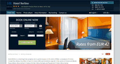 Desktop Screenshot of hotel-berlino-milan.h-rez.com
