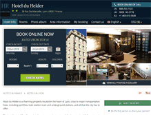 Tablet Screenshot of hotel-du-helder-lyon.h-rez.com