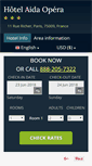 Mobile Screenshot of hotel-aida-opera-paris.h-rez.com