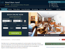 Tablet Screenshot of hotel-marc-aurel-vienna.h-rez.com