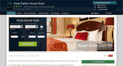 Desktop Screenshot of omni-parker-house-boston.h-rez.com