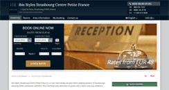Desktop Screenshot of hotel-centre-strasbourg.h-rez.com