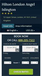 Mobile Screenshot of hilton-london-islington.h-rez.com