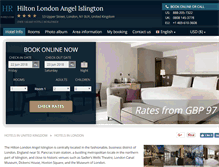 Tablet Screenshot of hilton-london-islington.h-rez.com