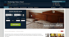 Desktop Screenshot of pembridge-palace-london.h-rez.com