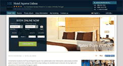 Desktop Screenshot of hotel-acores-lisboa.h-rez.com