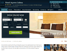 Tablet Screenshot of hotel-acores-lisboa.h-rez.com