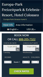 Mobile Screenshot of europaparkresort-colosseo.h-rez.com