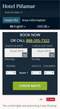 Mobile Screenshot of hotel-pinamar-santander.h-rez.com