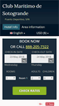 Mobile Screenshot of club-maritimo-sotogrande.h-rez.com