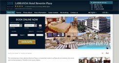 Desktop Screenshot of hotel-reveron-plaza.h-rez.com