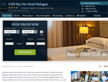Tablet Screenshot of my-one-hotel-bologna.h-rez.com