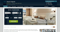 Desktop Screenshot of hotel-calipolis-sitges.h-rez.com