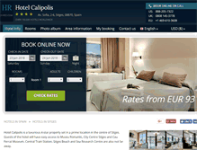 Tablet Screenshot of hotel-calipolis-sitges.h-rez.com